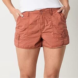 a.n.a women’s terracotta cargo shorts size 12